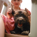 Grand-daughters & Puppies