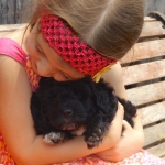 Grand-daughters & Puppies