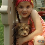 Grand-daughters & Puppies