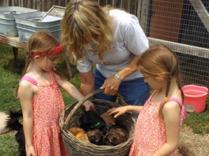 Grand-daughters & Puppies
